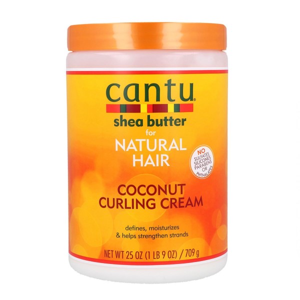 Cantu shea butter crema cabello rizado coco para cabello natural 709gr